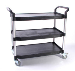 Rullebord i fiberplast - 3 hylder