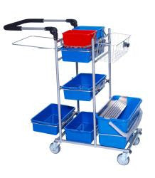ERGO Drypsystem m/2 spande, 110 ltr affald