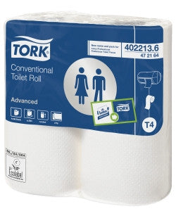 Toiletpapir Tork, 50 m, 40 rl