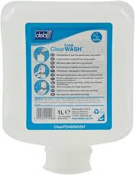 DEB Clear foam wash 6 x1 L