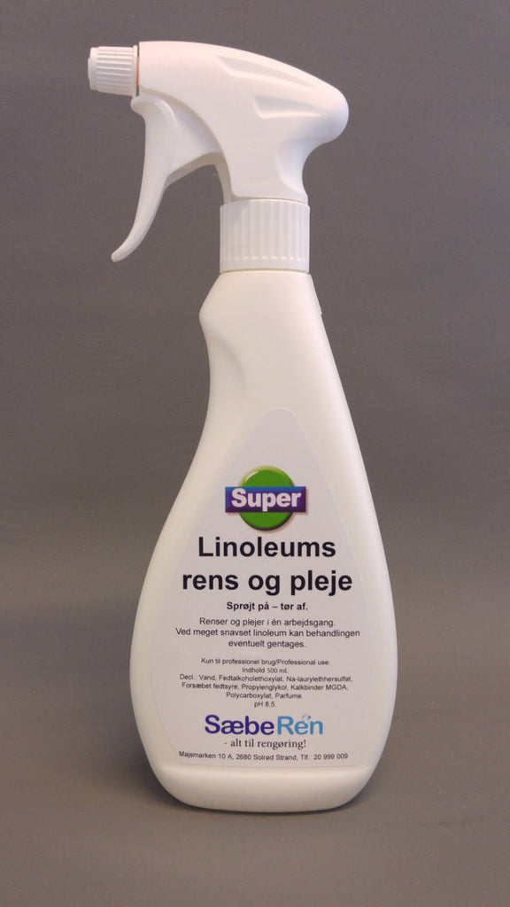 Super Linoleums rens og pleje, 500 ml m/spray