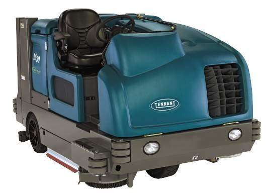 Tennant M30 Stor Integreret Scrubber-fejemaskine