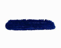 Acrylmoppe, blå, 100 cm